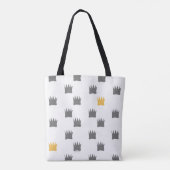Waar de wilde dingen kroonpatroon zijn tote bag (Achterkant)