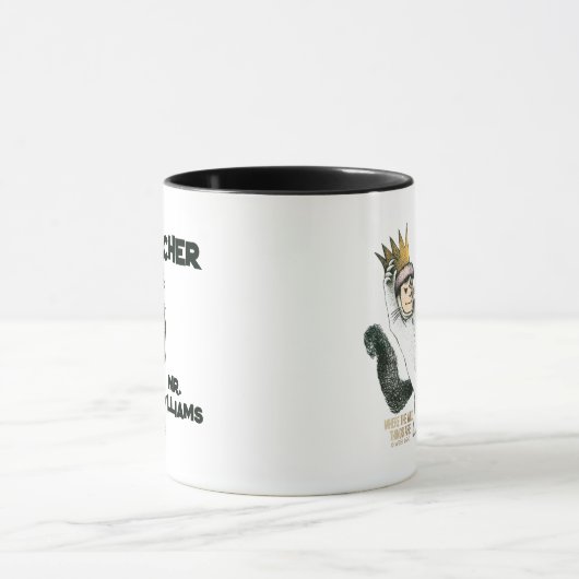 Waar de wilde dingen leraar zijn mok (Midden)