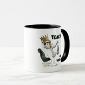 Waar de wilde dingen leraar zijn mok (Voorkant rechts)