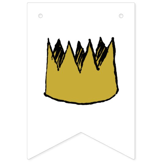 Waar de wilde dingen op een eerste dag wild zijn vlaggetjes (Derde vlag)