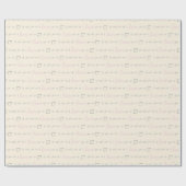 Waar de Wilde Dingen Quote Patroon Cadeaupapier (Vlak)