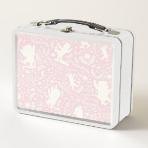 Waar de wilde dingen roze bloempatroon