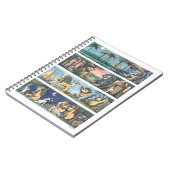 Waar de wilde dingen scènes zijn notitieboek (Linkerzijde)