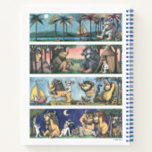 Waar de wilde dingen scènes zijn notitieboek (Achterkant)