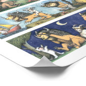 Waar de wilde dingen scènes zijn poster (Hoek)