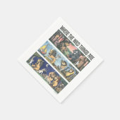 Waar de wilde dingen scènes zijn servet (Hoek)