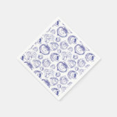 Waar de Wilde Dingen Schets Patroon zijn Servet (Hoek)