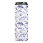 Waar de Wilde Dingen Schets Patroon zijn Thermosbeker (Achterkant)