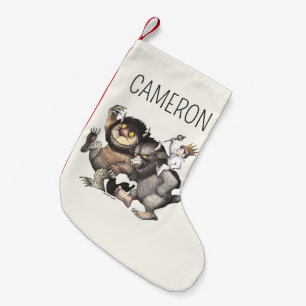 Waar de Wilde Dingen   Voeg je naam toe Kleine Kerstsok