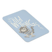 Waar de wilde dingen worden genoteerd - blauw magneet (Rechterzijde)