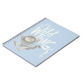 Waar de wilde dingen worden genoteerd - blauw notitieboek (Linkerzijde)