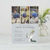 Waar de wilde dingen zijn 1e verjaardag foto kaart (Staand voorkant)