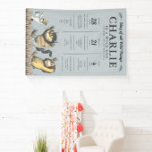 Waar de wilde dingen zijn - 1e verjaardag mijlpaal spandoek (Insitu)