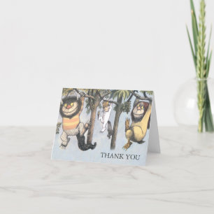 Waar de Wilde Dingen Zijn Baby Shower Bedankt