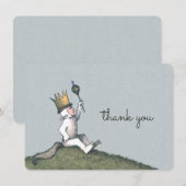 Waar de Wilde Dingen Zijn Baby Shower Bedankt (Voorkant / Achterkant)