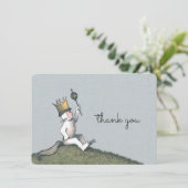 Waar de Wilde Dingen Zijn Baby Shower Bedankt (Staand voorkant)