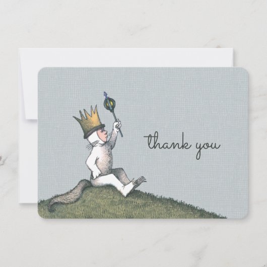 Waar de Wilde Dingen Zijn Baby Shower Bedankt (Voorkant)