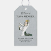 Waar de wilde dingen zijn Baby shower gunst Cadeaulabel (Voorkant)