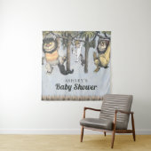 Waar de wilde dingen zijn | BABY SHOWER Wandkleed (In situ)