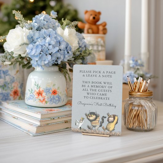 Waar de Wilde Dingen Zijn | Boek Signeren Kaart