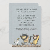 Waar de wilde dingen zijn | Boekhouding Kaart (Voorkant / Achterkant)