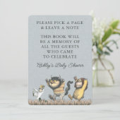 Waar de wilde dingen zijn | Boekhouding Kaart (Staand voorkant)