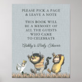 Waar de wilde dingen zijn | Boekhouding Poster (Voorkant)