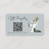 Waar de Wilde Dingen Zijn - Cadeauregister Informatiekaartje (Voorkant)