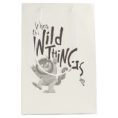 Waar de Wilde Dingen Zijn citaat Medium Cadeauzakje (Voorkant)