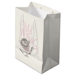 Waar de Wilde Dingen Zijn Citaat - Roze Medium Cadeauzakje