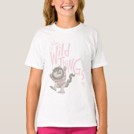 Waar de Wilde Dingen Zijn Citaat - Roze T-shirt