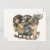 Waar de wilde dingen zijn | Creaters Briefkaart (Voorkant / Achterkant)