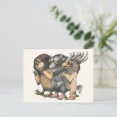 Waar de wilde dingen zijn | Creaters Briefkaart (Staand voorkant)