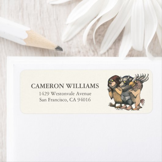 Waar de wilde dingen zijn | Creaters Etiket (Insitu)