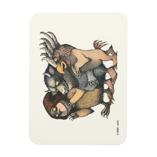 Waar de wilde dingen zijn | Creaters Magneet (Verticaal)