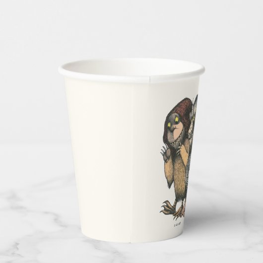 Waar de wilde dingen zijn | Creaters Papieren Bekers (Rechts)