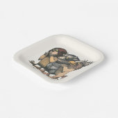 Waar de wilde dingen zijn | Creaters Papieren Bordje (Gebogen)