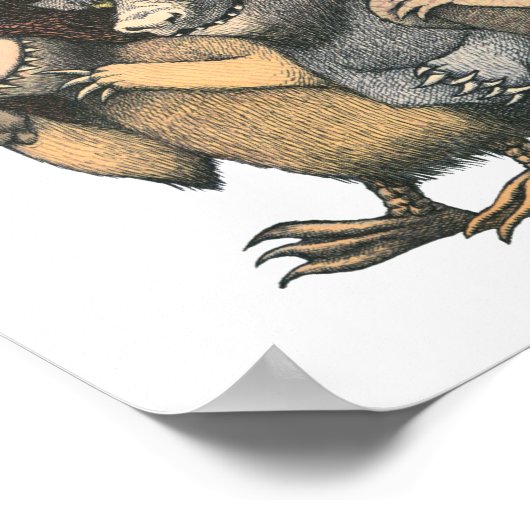 Waar de wilde dingen zijn | Creaters Poster (Hoek)