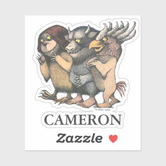 Waar de wilde dingen zijn | Creaters Sticker (Vel)