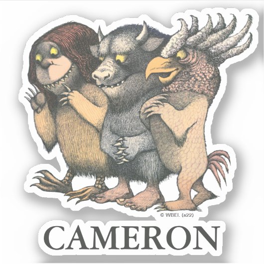 Waar de wilde dingen zijn | Creaters Sticker (Voorkant)