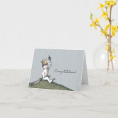 Waar de wilde dingen zijn | Gefeliciteerd Kaart (Gele Bloem)