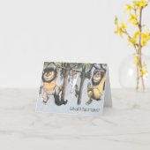 Waar de wilde dingen zijn | Gefeliciteerd Kaart (Gele Bloem)