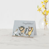 Waar de wilde dingen zijn | Gefeliciteerd Kaart (Gele Bloem)