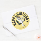 Waar de wilde dingen zijn | Gefeliciteerd Ronde Sticker (Envelop)