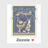 Waar de Wilde Dingen Zijn Grafisch Sticker (Vel)