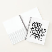 Waar de wilde dingen zijn | Handgeschreven Notitieboek (Binnen)