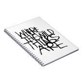 Waar de wilde dingen zijn | Handgeschreven Notitieboek (Rechterzijde)