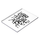 Waar de wilde dingen zijn | Handgeschreven Notitieboek (Linkerzijde)