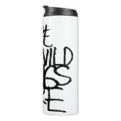 Waar de wilde dingen zijn | Handgeschreven Thermosbeker (Geroteerd rechts)