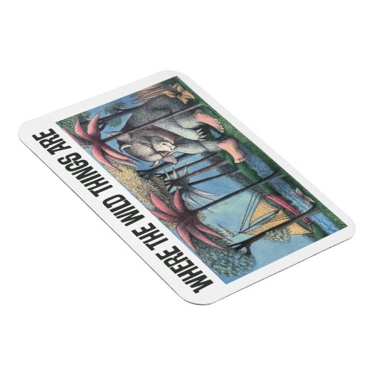 Waar de wilde dingen zijn | Hoesje boeken Magneet (Rechterzijde)